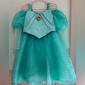 Little mermaid dress size xs 4-5 original disney